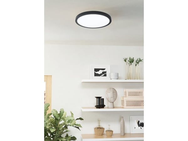 EGLO Argolis-Z, 2700 lm, IP44, Sort, Hvit