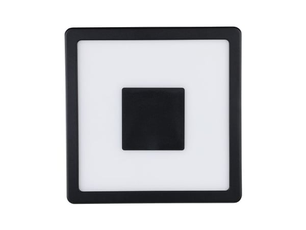 EGLO Iphias 2, LED, Ikke-utskiftbare pærer, 3000 K, 2000 lm, IP44, Sort, Hvit