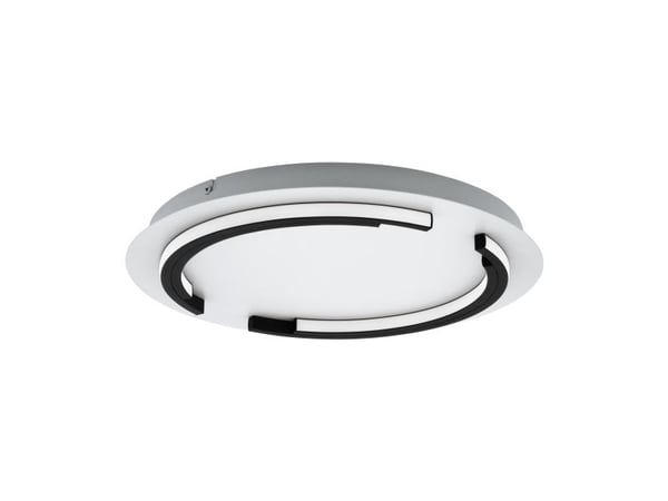 EGLO ZAMPOTE CEILING Ø420 3400LM HVIT/SVART