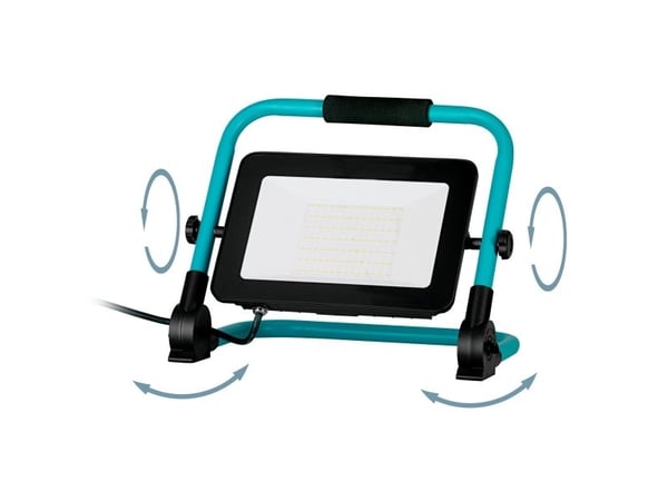 EGLO arbeidslampe 100 W 9000 lm IP65 turkis