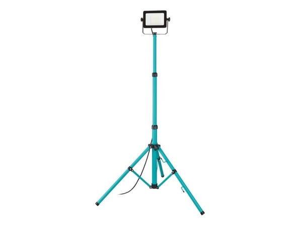 EGLO arbeidslampe m/stativ 30W 2500lm IP65 turkis