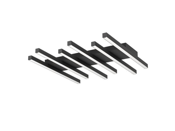 EGLO PADULARI TAK 535X470 3800LM 3000-6500K SVART/HVITT