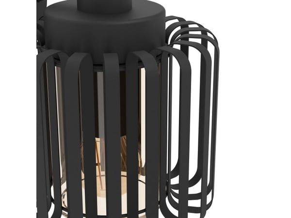 EGLO SELINUS ULKOTELINE H845 E27 IP64 MUSTA