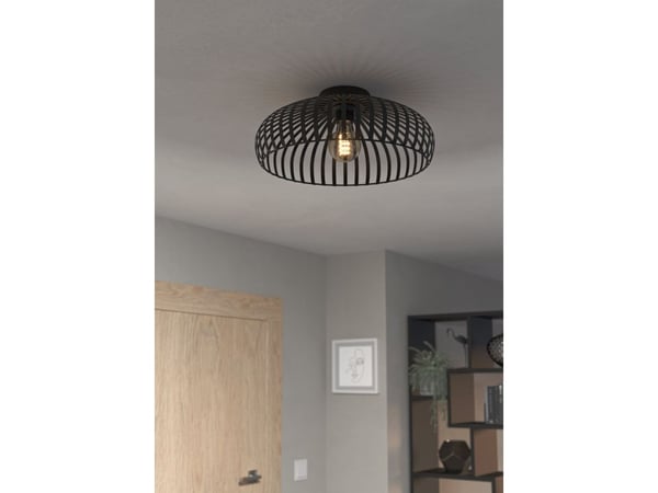 EGLO MOGANO 3 LOFT E27 Ø430 SORT