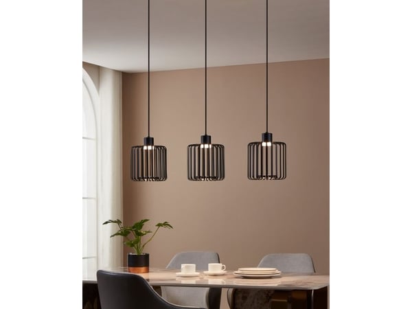 EGLO GINESTRONE-Z, Sort, Stål, Universell, IP20, II, LED