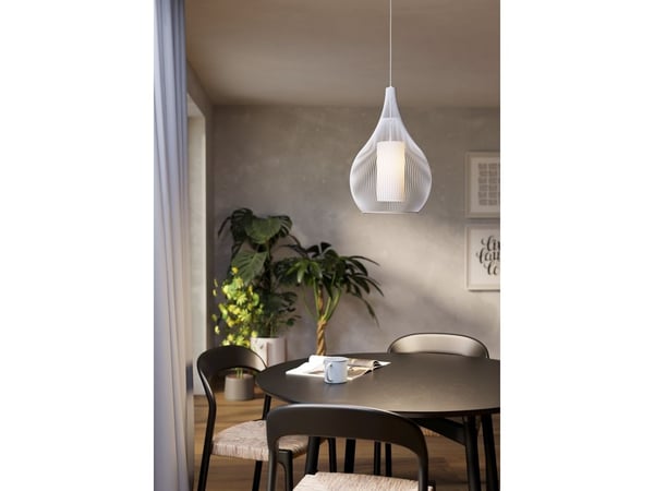 EGLO RAZONI 1 RIIPUS Ø425 E27 VALKOINEN