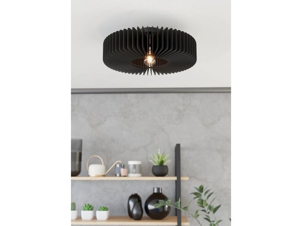 EGLO PALOMBAIA LOFT E27 SORT