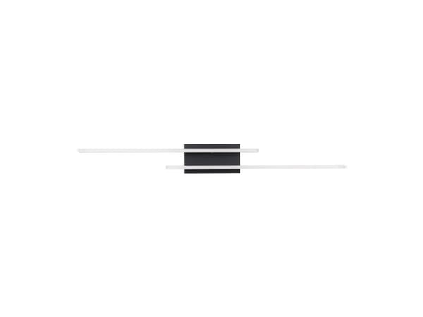 EGLO PALMITAL wall/, LED, 3000 K, 2700 lm, IP44, Sort
