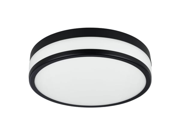 EGLO LED PALERMO, LED, 3000 K, 2100 lm, IP44, Sort, Hvit