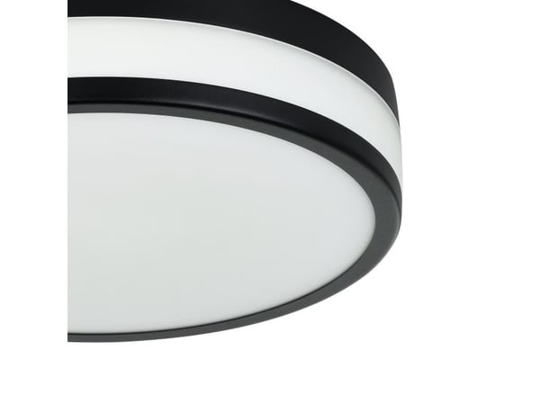 EGLO LED PALERMO, LED, 3000 K, 2100 lm, IP44, Sort, Hvit