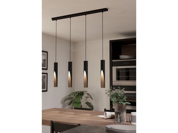 EGLO BARBOTTO långbord 4L GU10 svart