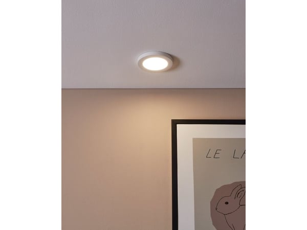 EGLO FUEVA FLEX INNFELT Ø117 4000K HVIT