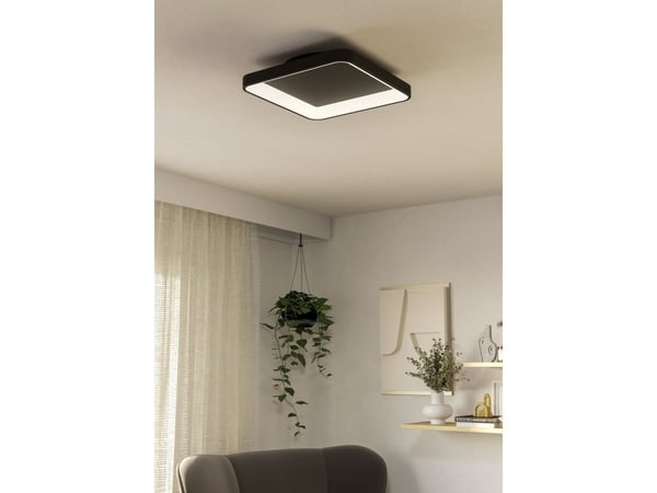 EGLO LORETELLO wall/, LED, 1440 lm, IP20, musta
