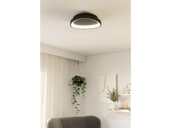 EGLO LORETELLO wall/, LED, 1440 lm, IP20, musta