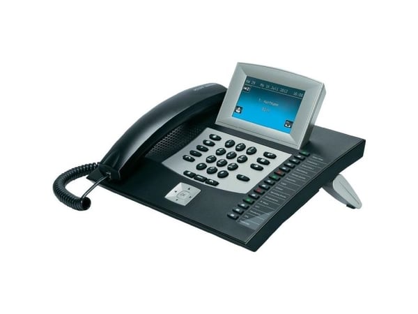 Auerswald COMfortel 2600 - ISDN-telefon - svart - for COMpact 3000 analog, 3000 ISDN, 3000 VoIP, 5010 VOIP, 5020 VOIP