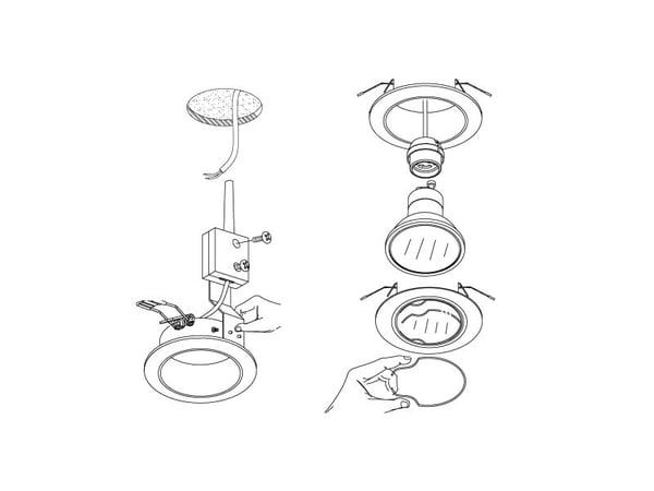 EGLO Peneto, Overflateegnet, Ikke-utskiftbare pærer, LED, 5 W, 3000 K, Nickel