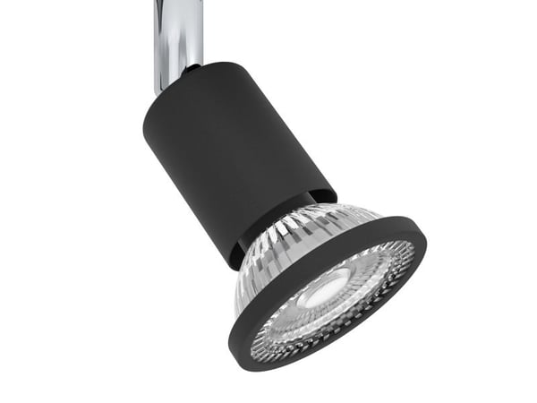 EGLO SARRIA spot 2L sort/krom