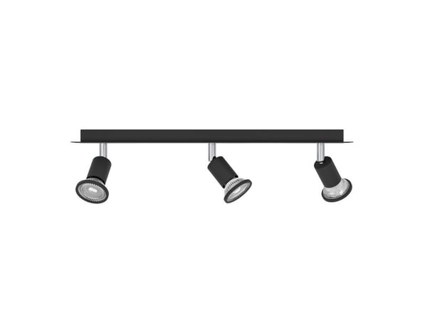 EGLO SARRIA spotskinne 3 l svart/krom