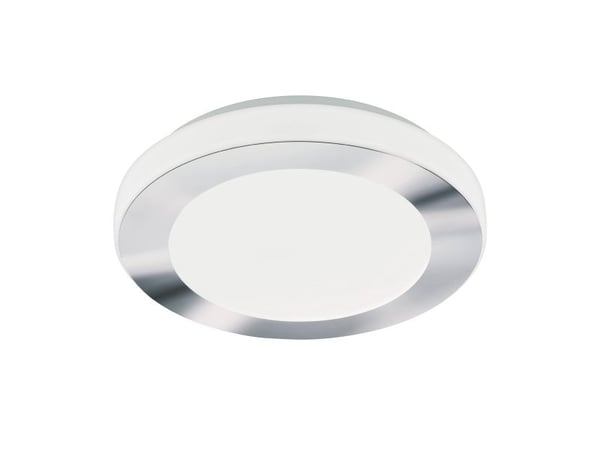 EGLO Led carpi, 3000 K, 950 lm, IP44, Kromfarget, Hvit