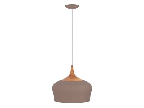 EGLO Obregon, Fleksibel montering, Brun, Krem, Eik, Brun, Stål, Innendørs, II