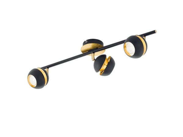 EGLO NOCITO spotskinne 3L svart/gull