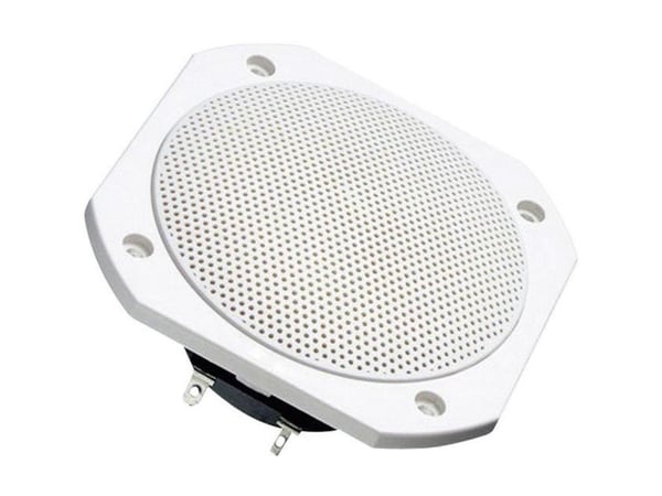Visaton VS-FRS10WP/8W, 25 W, 50 W, 8 O, 90 - 19000 Hz, Hvit, 115 mm