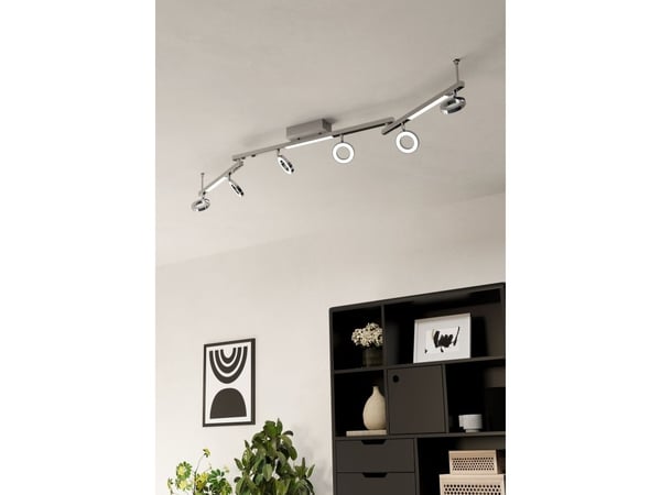 EGLO CARDILLIO 1 spot-skinne 3480 lm alu/krom
