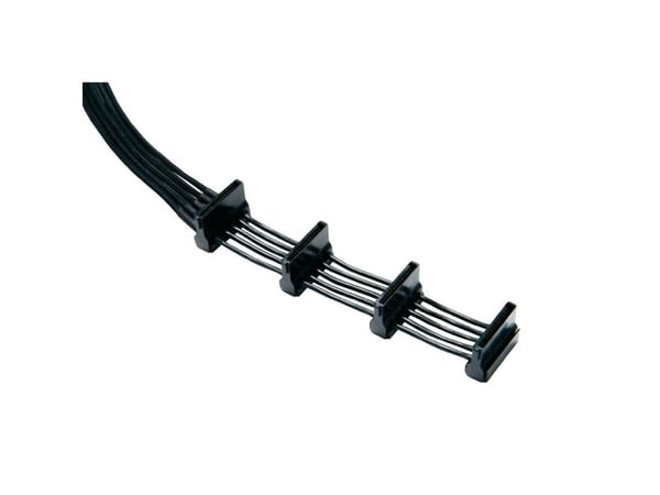 be quiet! S-ATA POWER CABLE CS-6740 - Strømkabel - SATA-strøm - 72 cm - svart