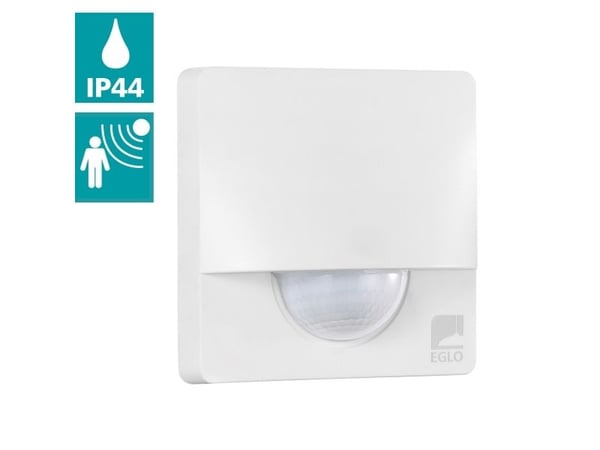 EGLO DETECT ME 3, Rörelsesensor, Vit, Plast, IP44, Vit, Rörelsesensor