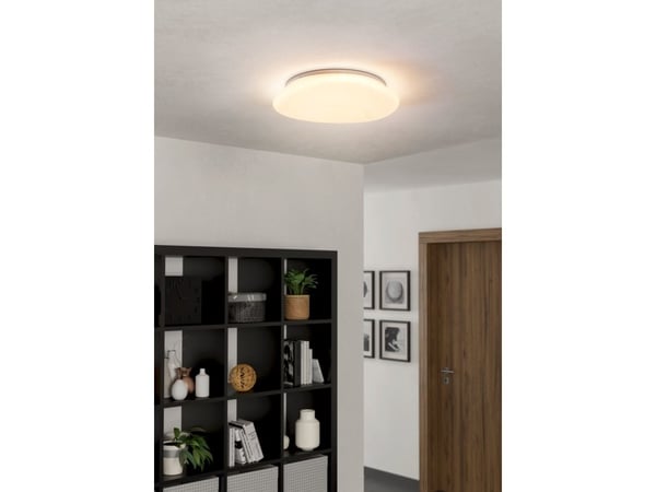 EGLO SILERAS takplafond 2500 lm Ø450 HVIT