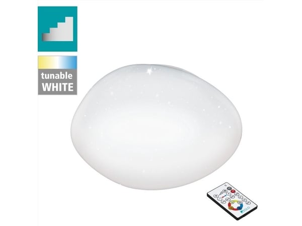 EGLO SILERAS takplafond 2500 lm Ø450 HVIT