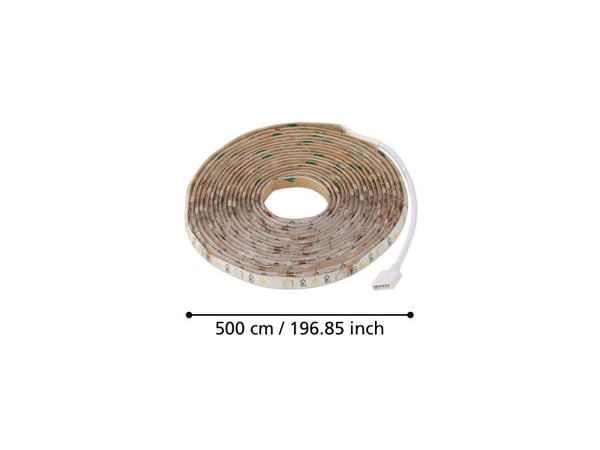 EGLO 97928, Universale lysstriper, Ambience, Innendørs, Sort, Plast, IP20