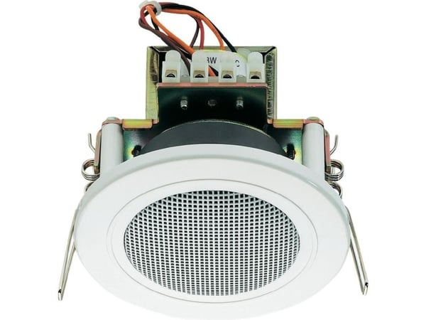 Monacor EDL-82/WS, 6 W, 200 - 20000 Hz, Hvit