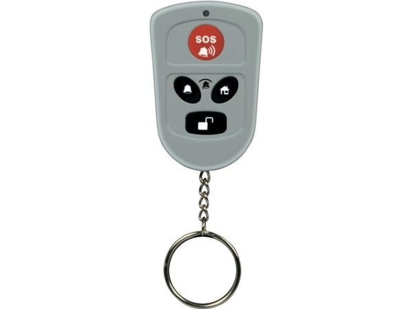 Olympia 5909, Sikkerhetssystem, RF kabel-fri, Trykknapper, Grå