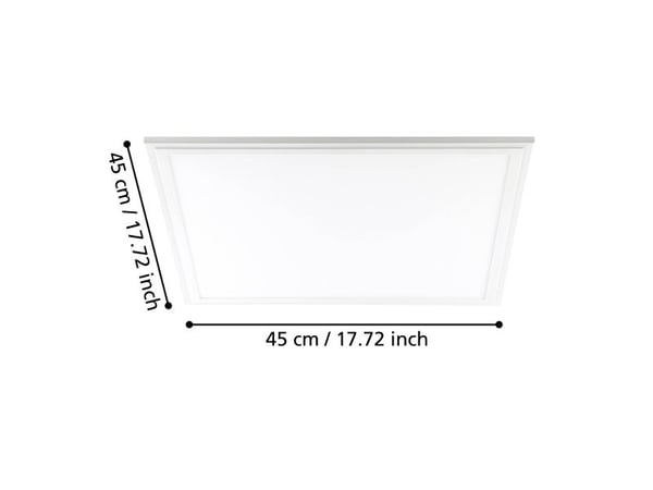 EGLO SALO 1 panel 450x450 mm 3000 lm 4000 K hvit
