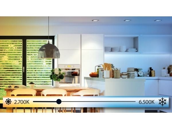 EGLO Sarsina-A, LED, IP20, Hvit