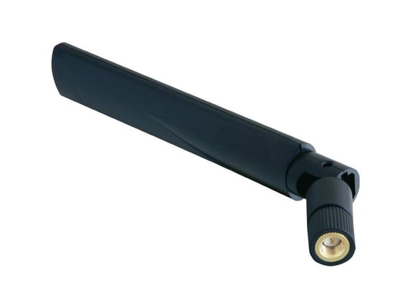 Delock GSM / UMTS SMA Antenna with flexible joint - Mobilmodemantenne - 3 dBi (for 824 MHz - 960 MHz), 2 dBi (for 1710 MHz - 2170 MHz) - rundtstrål...