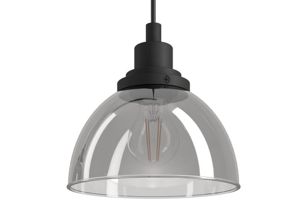 EGLO Beleser, 3 ampuller, E27, IP20, Sort, Gjennomsiktig