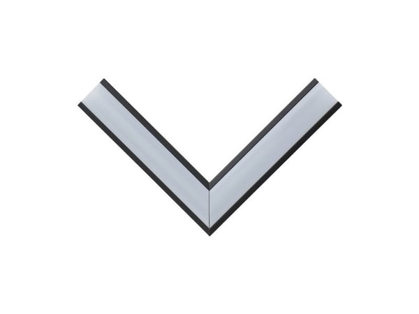 EGLO 98986, Corner wall mount, Vegg, Sort, Aluminium, 0,3 g