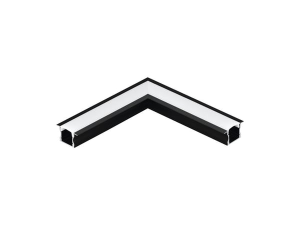 EGLO Recessed Profile 2, Modulær profil, Sort, Aluminium, Eglo, 40 g, 110 mm