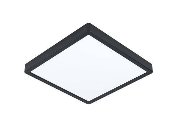 EGLO Fueva 5, LED, 2400 lm, IP44, Sort, Hvit