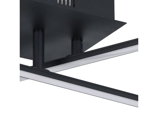 EGLO Lasana 3, LED, IP20, Sort, Hvit