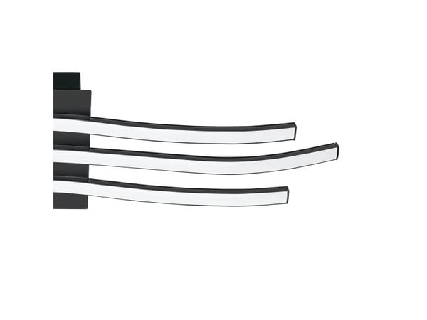 EGLO Roncade 1, LED, IP20, Musta, Valkoinen