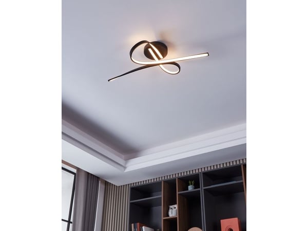 EGLO Selvina 1, LED, 2700 lm, IP20, Sort, Hvit
