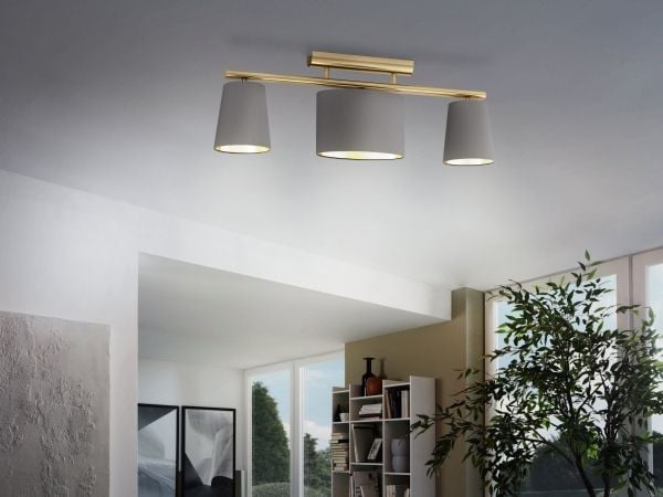 EGLO ALMEIDA 2 LOFT L810 3XE14 BM/CAPPICCINO