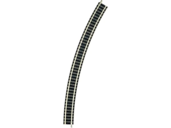 Fleischmann piccolo 9130 N (med ballast), buet spor 396,4 mm, 30°