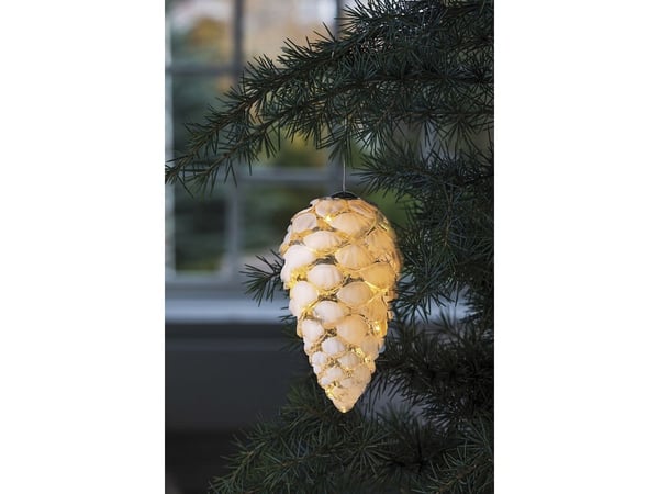 Sirius Celina Cone, H15cm, snøhvit