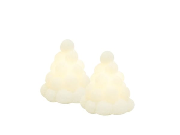Sirius Evy lumipallot - 2 kpl - H 10 cm