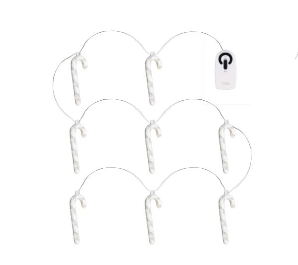 Sirius Home 56423, Kjede, Hvit, 8 ampuller, Batteri, AA, 1050 mm