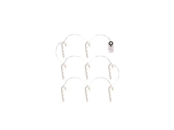 Sirius Home 56423, Kjede, Hvit, 8 ampuller, Batteri, AA, 1050 mm